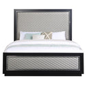  Size_King -- Acme Furniture Nicola Upholstered Panel Bed IMAGE 3