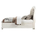  Size_King -- Acme Furniture Jaqueline Upholstered Panel Bed with Storage IMAGE 4
