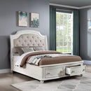  Size_Queen -- Jaqueline BD01433Q Queen Bed with Storage IMAGE 1