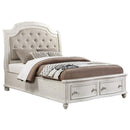  Size_Queen -- Jaqueline BD01433Q Queen Bed with Storage IMAGE 2