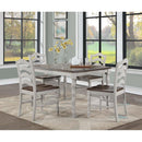  Acme Furniture Bettina DN01438 5PC Pack Dining Set IMAGE 1