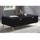  Acme Furniture Gaines LV01600 Coffee Table - Black IMAGE 1