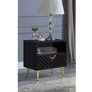  Acme Furniture Gaines LV01601 End Table - Black IMAGE 1