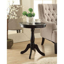  Acme Furniture Alger 82808A Accent Table - Black IMAGE 1