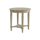  Acme Furniture Fordon 82922A End Table - Antique White IMAGE 1