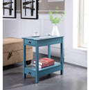  Acme Furniture Byzad 97742A Accent Table - Teal IMAGE 1