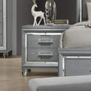 Acme Furniture Truman BD01724 Nightstand - Powder Grey IMAGE 1