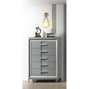  Acme Furniture Truman BD01727 5-Drawer Chest - Powder Grey IMAGE 1
