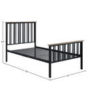  Size_Twin -- Acme Furniture Zudora Panel Bed IMAGE 4