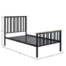 Acme Furniture Zudora BD01747T Twin Bed IMAGE 4