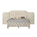  Size_King -- Acme Furniture Ranallo Upholstered Panel Bed IMAGE 2