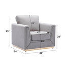  Acme Furniture Valin LV01746 Chair IMAGE 8