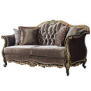  Acme Furniture Betria LV01888 Loveseat with 4 Pillows IMAGE 2