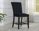 D134-BK-PU COUNTER HT CHAIR BLACK
