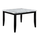  Acme Furniture Hussein DN01444 Counter Height Table with Marble Top IMAGE 1