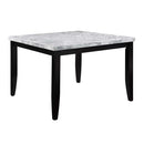  Acme Furniture Hussein DN01444 Counter Height Table with Marble Top IMAGE 2