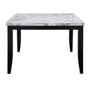  Acme Furniture Hussein DN01444 Counter Height Table with Marble Top IMAGE 3