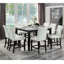  Acme Furniture Hussein DN01444 Counter Height Table with Marble Top IMAGE 6