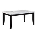  Acme Furniture Hussein DN01446 Dining Table with Marble Top IMAGE 2