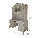  Acme Furniture Dresden OF01717 Computer Desk & Hutch IMAGE 6