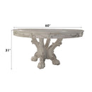  Acme Furniture Dresden DN01700 Round Dining Table IMAGE 4