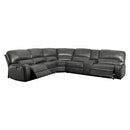 Acme Furniture Saul Reclining Leather Air Sectional 53745B IMAGE 1