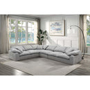  Acme Furniture Naveen LV01563 Sectional Sofa with 6 Pillows IMAGE 2
