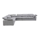  Acme Furniture Naveen LV01563 Sectional Sofa with 6 Pillows IMAGE 3