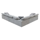  Acme Furniture Naveen LV01563 Sectional Sofa with 6 Pillows IMAGE 9