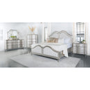  Size_King --  Coaster Furniture Evangeline Upholstered Panel Bed IMAGE 2