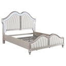  Size_King --  Coaster Furniture Evangeline Upholstered Panel Bed IMAGE 5