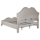  Size_Queen --  Evangeline 223391Q Wood Queen LED Panel Bed - Silver Oak IMAGE 6