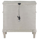  Coaster Furniture Evangeline 223392 3-Drawer Nightstand - Silver Oak IMAGE 6