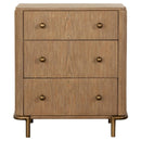  Coaster Furniture Arini 224302 3-Drawer Nightstand - Sand Wash IMAGE 3