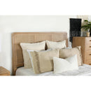  Size_Queen -- Arini 224300Q Rattan Queen Panel Bed - Sand Wash and Natural Cane IMAGE 13
