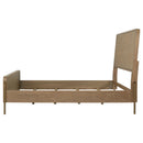  Size_Queen -- Arini 224300Q Rattan Queen Panel Bed - Sand Wash and Natural Cane IMAGE 5
