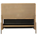  Size_Queen -- Arini 224300Q Rattan Queen Panel Bed - Sand Wash and Natural Cane IMAGE 9