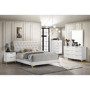  Coaster Furniture Kendall 224402 2-Drawer Nightstand - White IMAGE 10