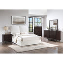 Coaster Furniture Gwendoline 306040Q Upholstered Queen Panel Bed - White IMAGE 11