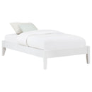  Size_Full -- Hounslow 306128F Full Universal Platform Bed - White IMAGE 3