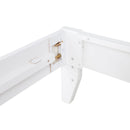  Size_Full -- Hounslow 306128F Full Universal Platform Bed - White IMAGE 7