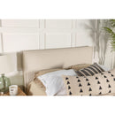  Coaster Furniture Izzy 315985QF Upholstered Queen or Full Panel Headboard - Sand IMAGE 2
