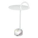  Zuo Will 109563 Side Table - White IMAGE 2