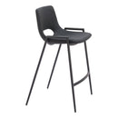  Zuo Desi 109537 Counter Stool - Black IMAGE 6