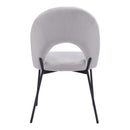  Zuo Torrey 109365 Dining Chair - Multicolor Print & Grey IMAGE 4