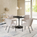  Zuo Aimee 109678 Dining Chair - Beige IMAGE 10