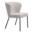  Zuo Aimee 109678 Dining Chair - Beige IMAGE 1