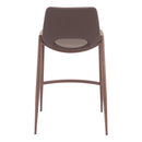  Zuo Desi 109732 Counter Stool - Brown & Walnut IMAGE 4