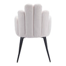  Zuo Noosa 109657 Dining Chair - Ivory IMAGE 4
