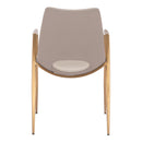  Zuo Desi 109731 Dining Chair - Beige & Gold IMAGE 4